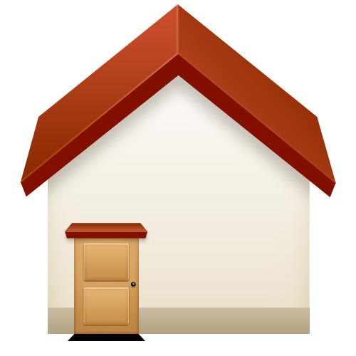 Photoshop 非常漂亮的3D小屋