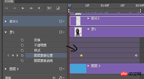 PS打造破碎的动漫人物效果gif动态图