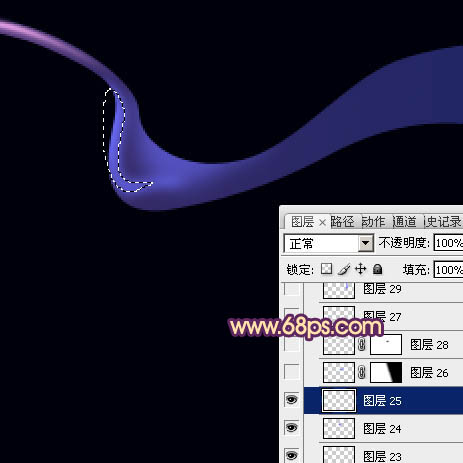 Photoshop制作一个简洁可爱的彩色烟雾心形