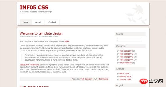 202 free high-quality XHTML templates (1)_HTML/Xhtml_Web page production