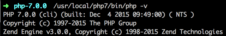 PHP 7 新特征