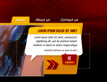 PS web design tutorial XXX - Create a comic book themed web layout in PS PS web design tutorial XXX - Create a comic book themed web layout in PS