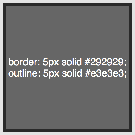 CSS：Border属性 