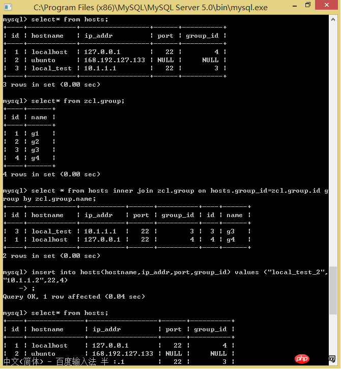 python之SQLAlchemy  ORM示例介绍