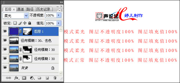 PS图层混合模式实例详解 