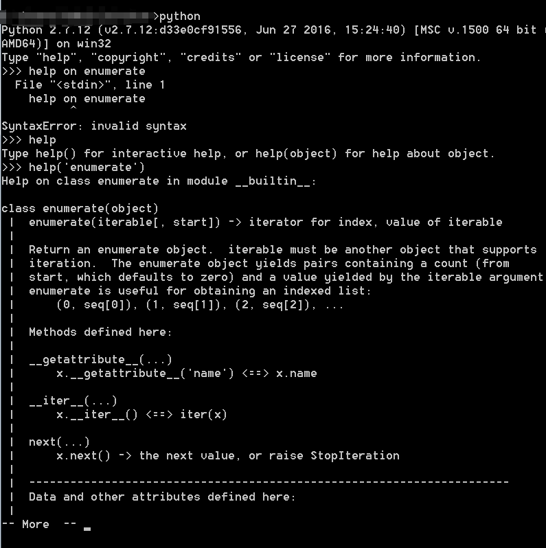 Python 遍历列表里面序号和值的方法（三种）