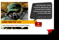 PS web design tutorial XXX - Create a comic book themed web layout in PS PS web design tutorial XXX - Create a comic book themed web layout in PS