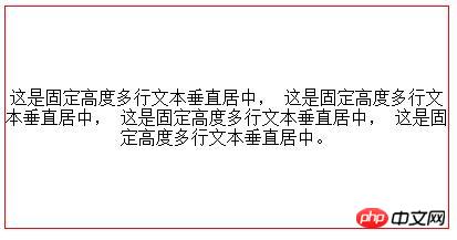 CSS文本和div垂直居中方法示例分析