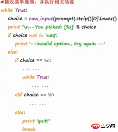 Learning records of python basic loops