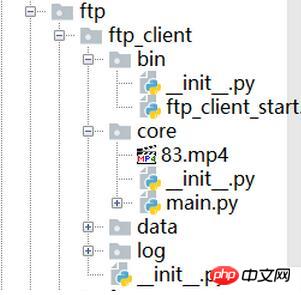 使用python3实现ftp服务功能实例（客户端）