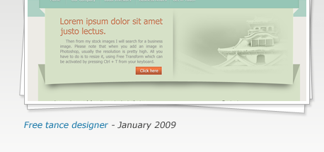 PS网页设计教程XXIV——从头设计一个漂亮的网站 
