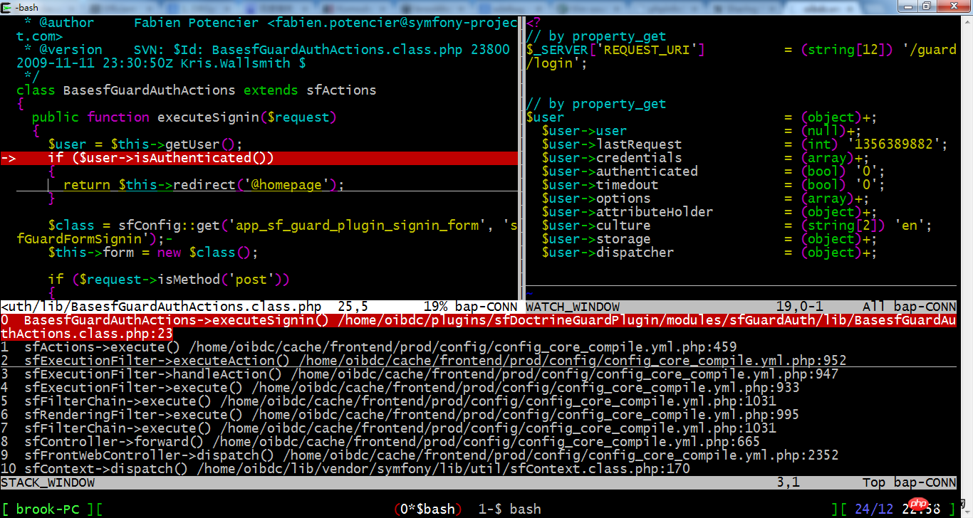 详解用DBGPavim在Vim中调试PHP/Python程序