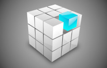 3D立方体旋转动画
