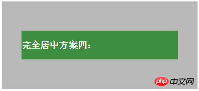 使用CSS完美实现垂直水平居中的6种方法介绍