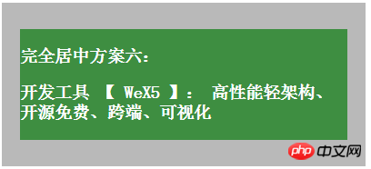 CSS を使用して完全な垂直方向と水平方向のセンタリングを実現する 6 つの方法の紹介