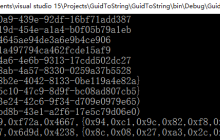 asp.net System.Guid ToString五种格式