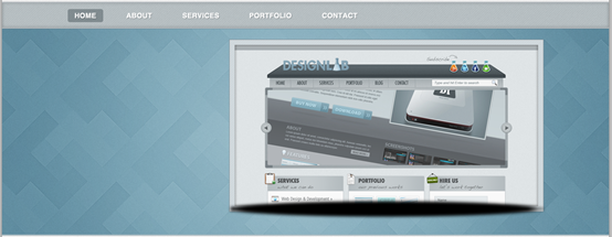PS网页设计教程XXI——在Photoshop中创建一个光质感网页设计
