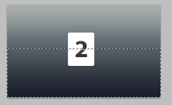 PS web design tutorial - Tips: Create a countdown number board in PS in five steps