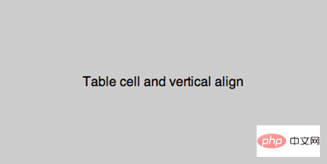 table cell demo