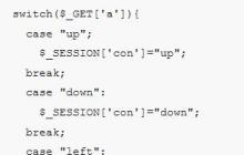 php版贪吃蛇