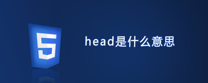 head是什么意思?