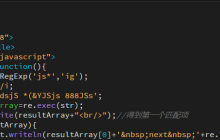 你必须了解,JS中通过字面量RegExp创建正则表达式的相关语法