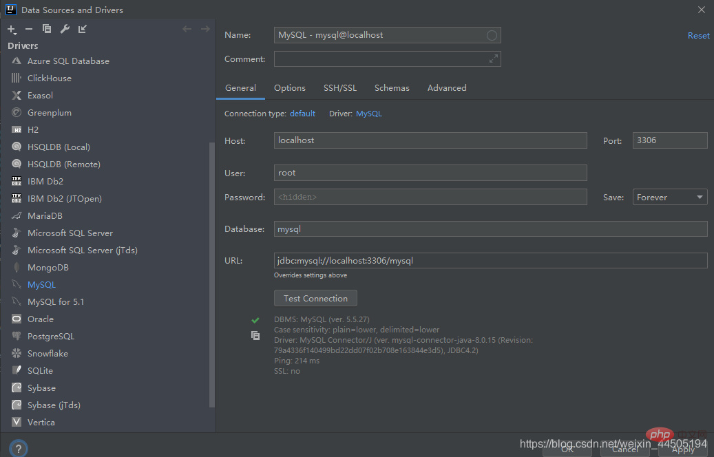 idea如何集成mysql