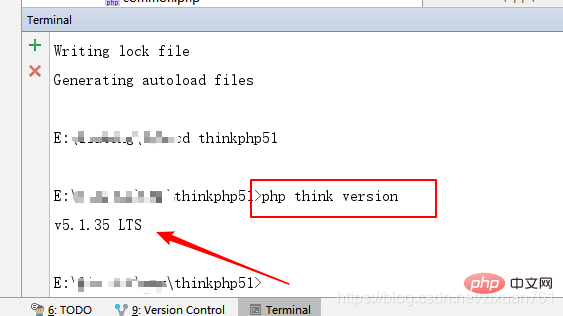 查看thinkphp当前版本号的三种方法