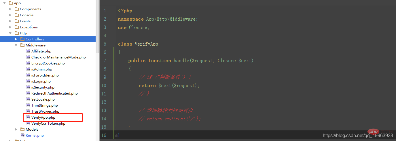 laravel中怎么新增路由文件
