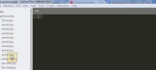 如何用Sublime Text创建第一个文档