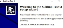 Windows に Sublime Text3 をインストールする方法