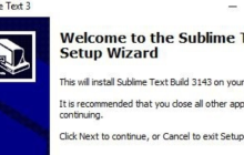 怎么在Windows下安装Sublime Text3