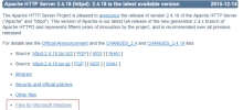 php7 インストールガイド (Windows) Apache のインストール (1)