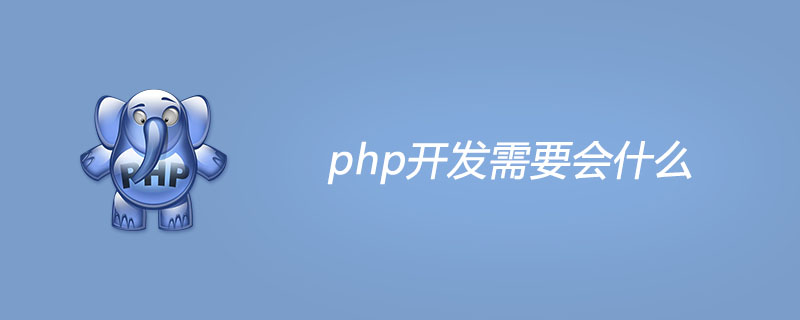 php开发需要会什么基础？