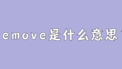 What does remove mean?