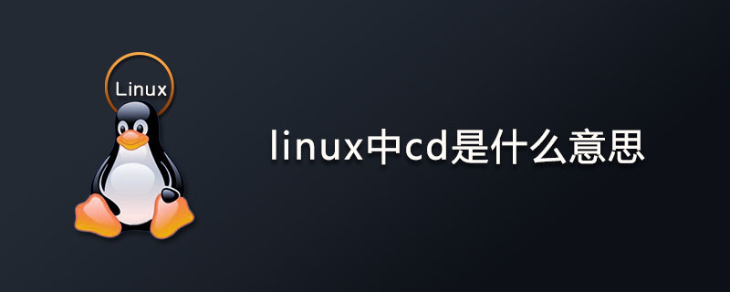 linux中cd是什么意思？-小浪學(xué)習(xí)網(wǎng)