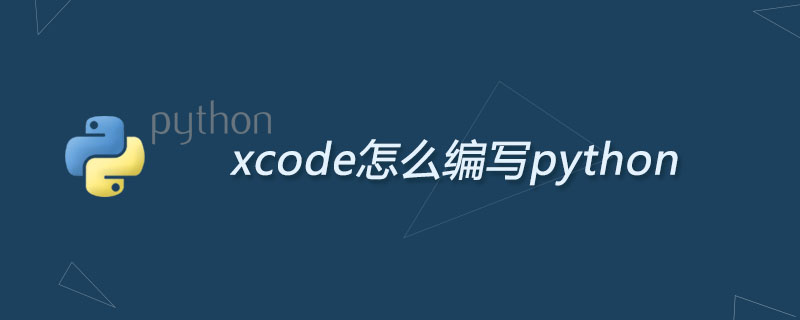 使用Xcode怎么编写并运行Python？