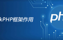 ThinkPHP框架作用