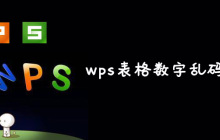 wps表格数字乱码怎么办