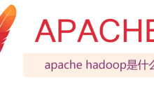 apache hadoop是什么？