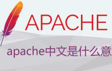 apache中文是什么意思