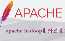 apache hadoop是什么意思