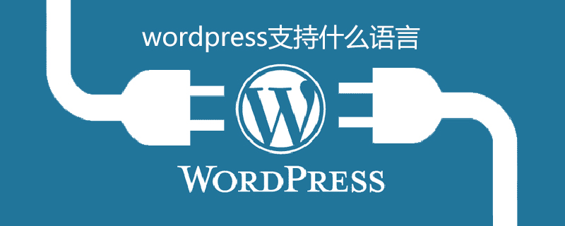 wordpress支援什麼語言