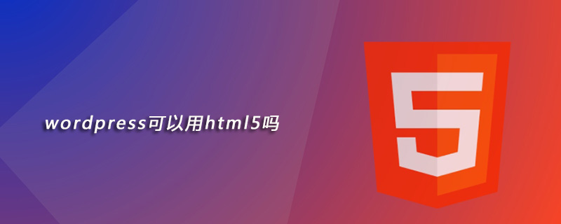 wordpress可以用html5嗎-小浪學習網