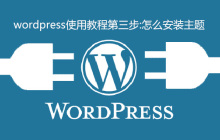 wordpress使用教程第三步:怎么安装主题