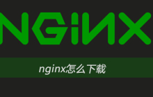 nginx怎么下载