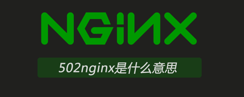 502nginx是什么意思