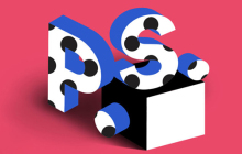 ps中怎么把字放大
