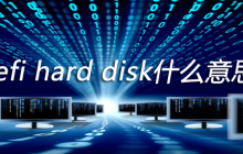 uefi hard disk什么意思
