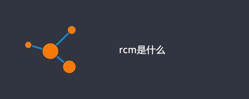rcm是什么